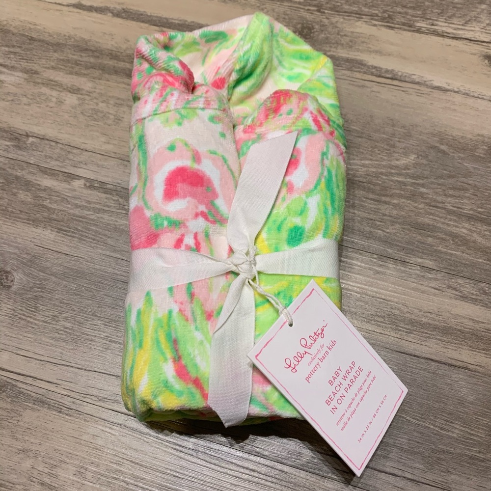 EUC Pottery Barn Kids Hooded Beach Towel - Picture 2 of 10